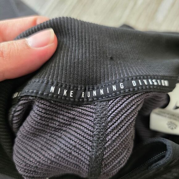 Nike Pinmacle Running Division Men's Jacket Water Repellent Black S Quarter Zip - Picture 14 of 15